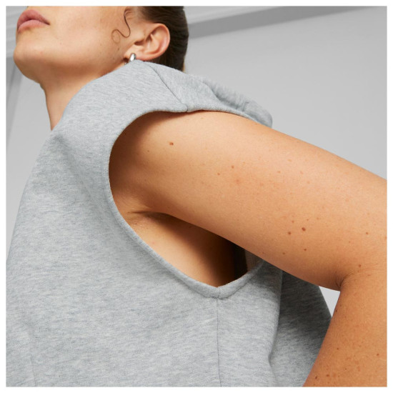 Puma Γυναικείο κοντομάνικο φούτερ Dare to Hooded Cropped Vest